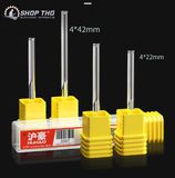  Mũi phay thẳng 2 me CNC 4x22mm 