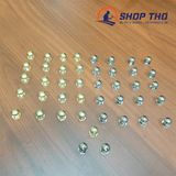  Núm tròn mini B487 màu bạc đường kính 8mm 