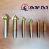  Bộ 6 mũi roa kim loại mạ titan 