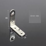  Ke góc vuông WITLANG chữ L inox 65x65x3 