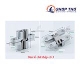  Bản lề chữ thập cỡ 3 KT: 15.5*69mm 