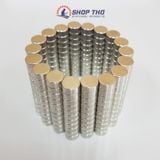  Nam châm trắng trụ D4*4mm 