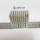  Nam châm trắng trụ D4*4mm 