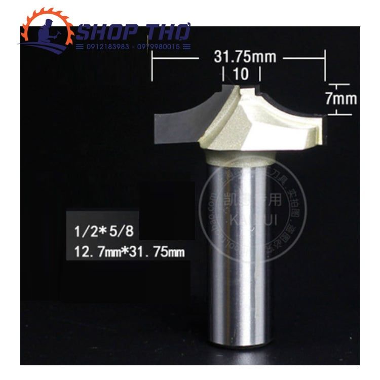  Mũi phay ARDEN đánh giả pano 0705 : 1/2X5/8 