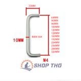  Tay kéo inox 304 chữ U cỡ 10*224*35 