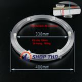  Mâm xoay bàn ăn cao cấp STO cỡ 400mm 