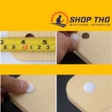  Nút nhựa chụp lỗ vít cỡ 12mm màu trắng (túi khoảng 400c) 