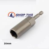  Đầu bắn bulong tuýp dài - chuôi máy bắn vít - cỡ 16mm 