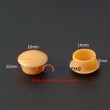  Nút nhựa chụp lỗ vít cỡ 14mm màu trắng (túi khoảng 200c) 