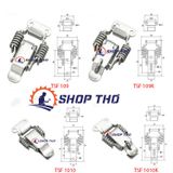  Khóa inox 304, khóa lò so,khóa mỏ vịt, Khóa inox, Khóa Hộp , Khóa Hòm: TSF109K 