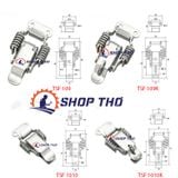  Khóa inox 304, khóa lò so,khóa mỏ vịt, Khóa inox, Khóa Hộp , Khóa Hòm: TSF1010K 