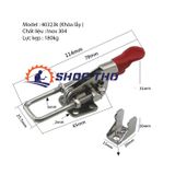  Sập nhanh GH40323K (40323k) - chất liệu Inox 304 
