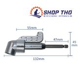  Đầu bắt vít góc chuôi lục 