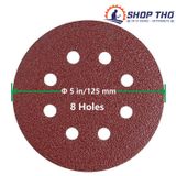  Giấy nhám tròn đế lông - P120 - đường kính 125mm 