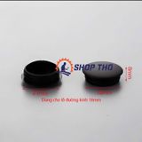  Nút nhựa chụp lỗ vít cỡ 18mm màu nâu đất (túi khoảng 200c) 