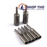  Đầu bắn bulong tuýp dài - chuôi máy bắn vít - cỡ 6mm 
