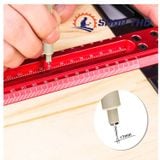  Thước kẻ lỗ đánh dấu, thước vuông, thước chữ T- T600 
