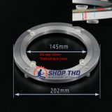  Mâm xoay bàn ăn cao cấp STO cỡ 200mm 