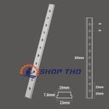  Thanh trượt chữ T dài 30cm có lỗ 