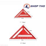  Thước mòi nhôm , thước eke, thước ke góc vuông 12inch 