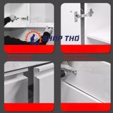  Bộ đỡ gắn cánh tủ bếp, phụ kiện hỗ trợ lắp đặt cánh tủ Niuxiang 
