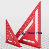  Thước mòi nhôm , thước eke, thước ke góc vuông 12inch 