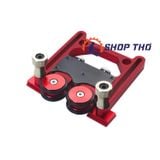  Cữ tỳ phôi hợp kim nhôm 2 bánh cho máy cưa bàn ,máy phay. 
