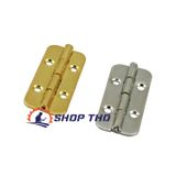  Bản lề lá W143 màu bạc bo góc tròn loại dày đẹp độ mở 180 