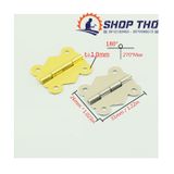  Bản lề W-178 : 31x26mm màu vàng loại dày đẹp độ mở 180 