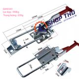 Sập nhanh GH40341 (40341 ) thép mạ tay cầm chữ T 