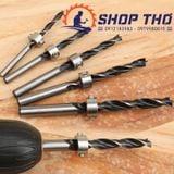 Bộ 8 vòng giới hạn mũi khoan - inox 2 đầu chặn 