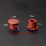  Nút nhựa chụp lỗ vít cỡ 8mm màu nâu đỏ (túi khoảng 400c) 