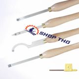  Bộ 4 dao tiện gỗ Hisimen WC-402 cán gỗ 