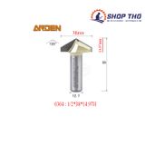  Mũi phay ARDEN đánh góc nhọn 120 độ 0304 (1/2*38*14.97H) 
