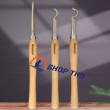  Bộ 2 dao tiện cong và 1 dao thẳng Hisimen 