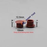  Nút nhựa chụp lỗ vít cỡ 10mm màu đen (túi khoảng 400c) 