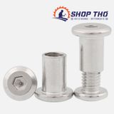  Ecu inox 304 mũ lục giác ren âm cỡ M8*15mm 