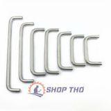  Tay kéo inox 304 chữ U cỡ 10*96*35 