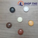  Nút nhựa chụp lỗ vít cỡ 14mm màu đen (túi khoảng 200c) 