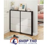  Giá xoay tủ giày loại 1 ngăn chất liệu sắt sơn tĩnh điện - Mầu đen 