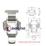  Khóa inox 304, khóa lò so,khóa mỏ vịt, Khóa inox, Khóa Hộp , Khóa Hòm: TSF1012 