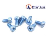  Bulong taro M6x10 thép mạ 