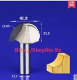  Mũi phay TIDEWAY đánh rãnh tròn 1/2*1-5/8(41.3mm) 