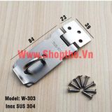  Khóa inox 304  WITLANG cỡ 3inh 