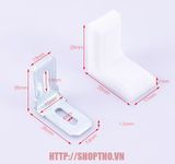  Ke góc có nắp đậy mầu trắng 