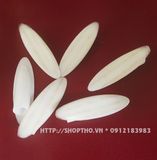  Đầu bịt nhựa khoan chéo #12- màu trắng vân gỗ (túi 100c) 