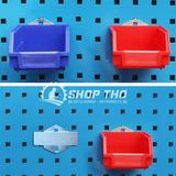  Hộp nhựa đựng ốc vít cỡ 140x105x75mm màu xanh 