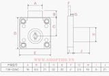 Ổ khóa tủ 136-22AC 