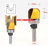  Mũi phay đánh rãnh bo tròn có bi - 1/4*3/4 