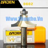  Mũi phay bo góc Arden 0602: 1/4*3/8 (R=4.76mm) 